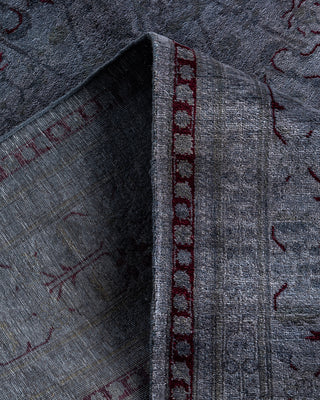 Fine Vibrance, One-of-a-Kind Hand-Knotted Area Rug  - Gray, 6' 2" x 9' 1"