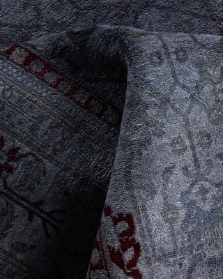 Fine Vibrance, One-of-a-Kind Hand-Knotted Area Rug  - Gray, 6' 2" x 9' 1"