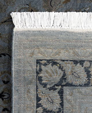 Contemporary Overdyed Wool Hand Knotted Gray Area Rug 4' 1" x 6' 2"