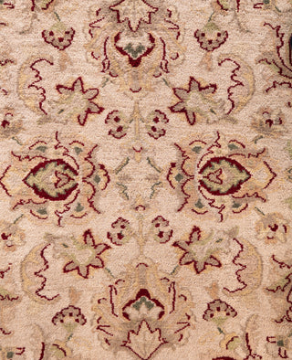 Overdyed One-of-a-Kind Wool Beige Runner 2' 7" x 10' 7"