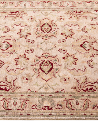 Overdyed One-of-a-Kind Wool Beige Runner 2' 7" x 10' 7"