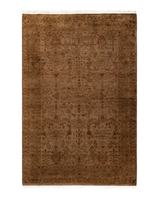 Modern Fine Vibrance Gold Area Rug 4' 2" x 6' 2"