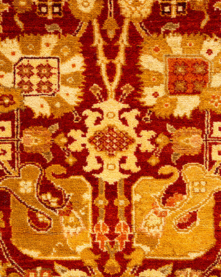 Traditional Hand Knotted Red Runner 2' 6" x 10' 5"