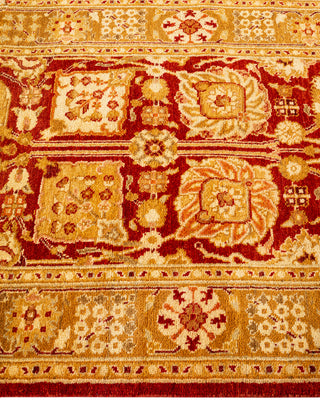 Traditional Hand Knotted Red Runner 2' 6" x 10' 5"