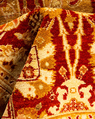 Traditional Hand Knotted Red Runner 2' 6" x 10' 5"