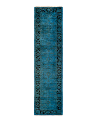 Modern Fine Vibrance Blue Runner 2' 8" x 10' 4"