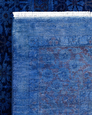 Fine Vibrance, One-of-a-Kind Hand-Knotted Area Rug  - Purple, 8' 2" x 10' 1"