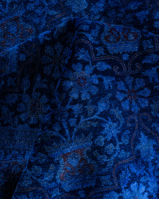 Fine Vibrance, One-of-a-Kind Hand-Knotted Area Rug  - Purple, 8' 2" x 10' 1"