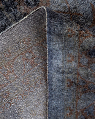 Contemporary Fine Vibrance Gray Wool Area Rug - 10' 4" x 13' 10"