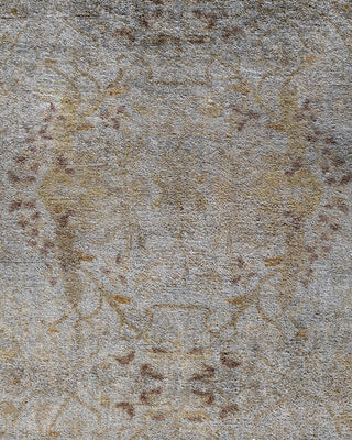 Fine Vibrance, One-of-a-Kind Hand-Knotted Runner Rug  - Gray, 3' 1" x 16' 4"