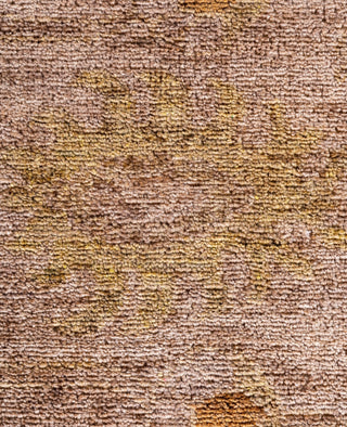 Contemporary Overdyed Wool Hand Knotted Beige Area Rug 8' 2" x 9' 10"