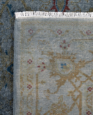 Overdyed One-of-a-Kind Wool Gray Area Rug 6' 1" x 8' 10"