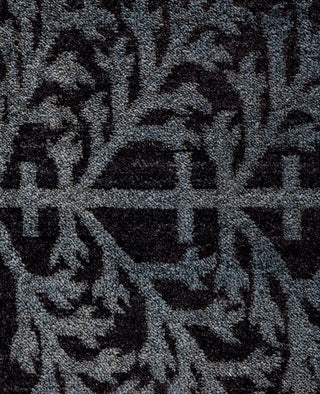 Contemporary Overdyed Wool Hand Knotted Black Area Rug 10' 5" x 14' 8"