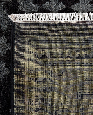 Contemporary Overdyed Wool Hand Knotted Black Area Rug 10' 5" x 14' 8"