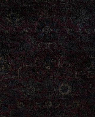 Overdyed One-of-a-Kind Wool Gray Area Rug 6' 0" x 8' 5"