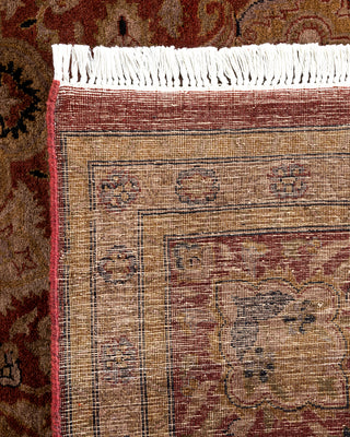 Contemporary Fine Vibrance Red Wool Area Rug - 8' 0" x 10' 3"