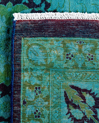 Fine Vibrance, One-of-a-Kind Hand-Knotted Area Rug  - Blue, 8' 0" x 10' 7"