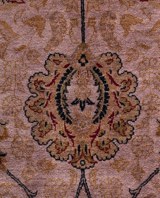 Overdyed Hand-Knotted Wool Modern-Contemporary Beige Area Rug 6' 2" x 9' 1"
