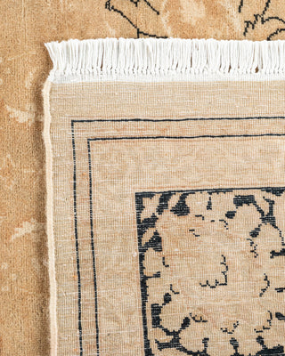 Traditional Hand Knotted Beige Area Rug 6' 3" x 9' 5"