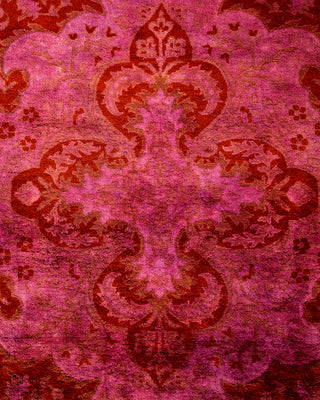 Contemporary Hand Knotted  Pink Area Rug 8' 3" x 10' 2"