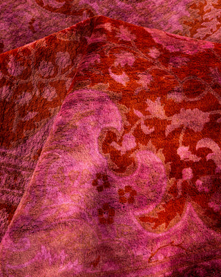 Contemporary Hand Knotted  Pink Area Rug 8' 3" x 10' 2"