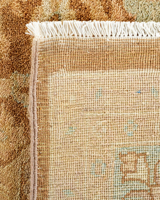 Traditional Hand Knotted Brown Area Rug 9' 0" x 11' 10"