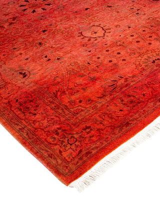 Fine Vibrance, One-of-a-Kind Hand-Knotted Area Rug - Pink, 3' 2" x 5' 5" - Solo Rugs