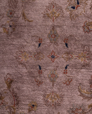 Overdyed Hand-Knotted Wool Modern-Contemporary Brown Area Rug 8' 1" x 10' 2"