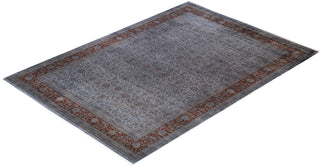 Contemporary Hand Knotted  Gray Area Rug 10' 1" x 14' 5"