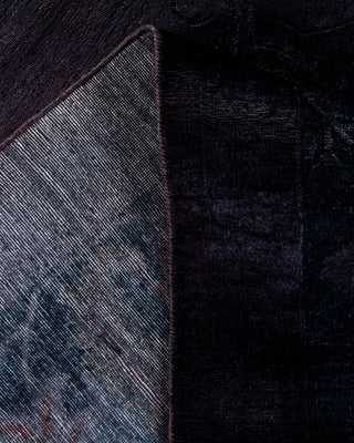 Contemporary Fine Vibrance Gray Wool Area Rug - 8' 3" x 10' 4"