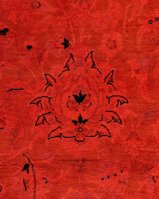 Fine Vibrance, One-of-a-Kind Hand-Knotted Area Rug - Pink, 8' 1" x 10' 5" - Solo Rugs