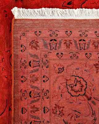 Fine Vibrance, One-of-a-Kind Hand-Knotted Area Rug - Pink, 8' 1" x 10' 5" - Solo Rugs