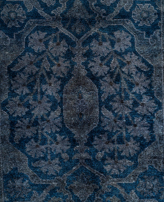 Overdyed One-of-a-Kind Wool Gray Runner 2' 7" x 20' 3"