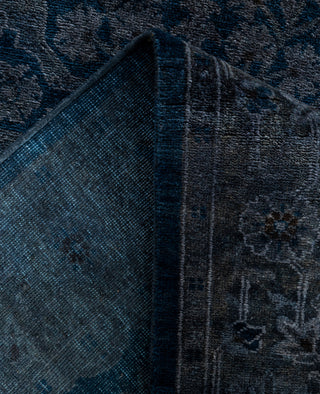 Overdyed One-of-a-Kind Wool Gray Runner 2' 7" x 20' 3"