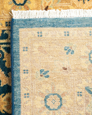 Traditional Hand-Knotted Blue Runner 2' 7" x 10' 4"