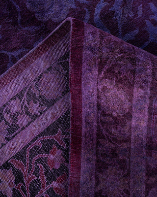 Vibrance, One-of-a-Kind Hand-Knotted Area Rug  - Purple, 12' 3" x 17' 6"