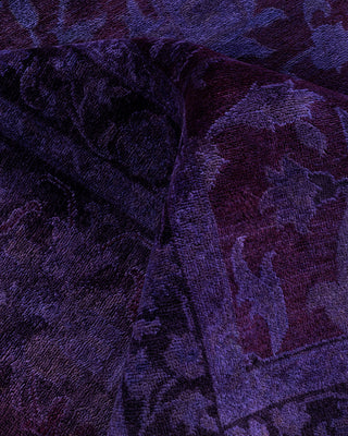 Vibrance, One-of-a-Kind Hand-Knotted Area Rug  - Purple, 12' 3" x 17' 6"