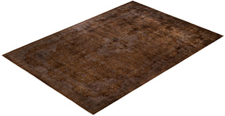 Contemporary Fine Vibrance Gray Wool Area Rug - 10' 2" x 14' 5"