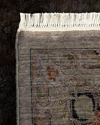Contemporary Fine Vibrance Gray Wool Area Rug - 10' 2" x 10' 2"