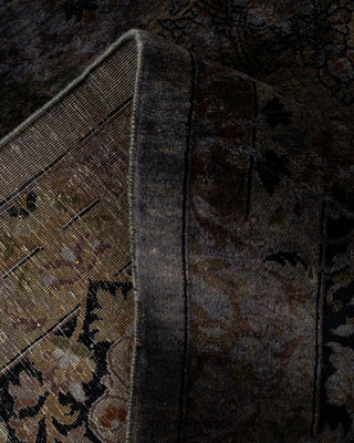 Contemporary Fine Vibrance Gray Wool Area Rug - 10' 2" x 10' 2"