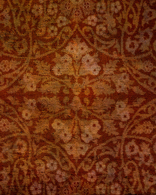 Contemporary Hand Knotted  Red Runner 2' 7" x 24' 1"