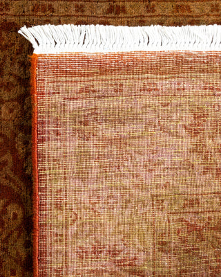 Contemporary Hand Knotted  Red Runner 2' 7" x 24' 1"