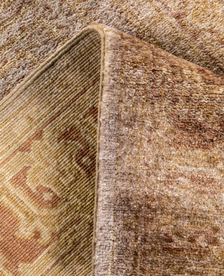 Overdyed One-of-a-Kind Wool Beige Runner 2' 7" x 7' 9"