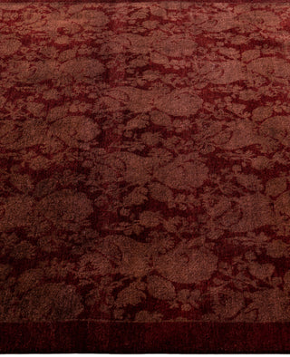 Overdyed One-of-a-Kind Wool Gold Area Rug 4' 2" x 5' 10"