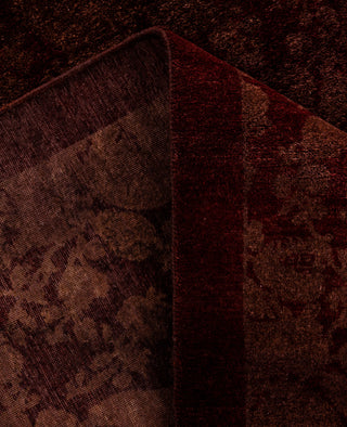 Overdyed One-of-a-Kind Wool Gold Area Rug 4' 2" x 5' 10"