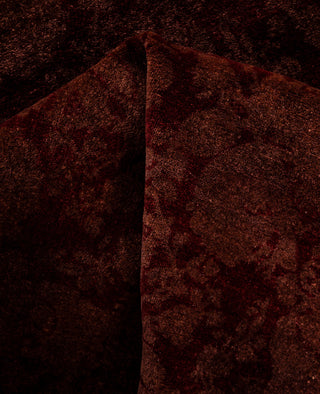 Overdyed One-of-a-Kind Wool Gold Area Rug 4' 2" x 5' 10"