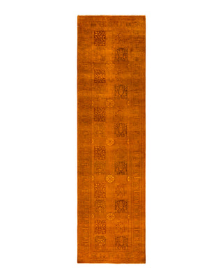 Modern Fine Vibrance Orange Runner 3' 1" x 11' 8"