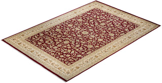 Traditional Hand Knotted Red Area Rug 10' 2" x 14' 9"