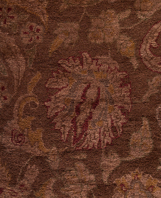 Overdyed Hand-Knotted Wool Modern-Contemporary Brown Area Rug 8' 2" x 9' 10"