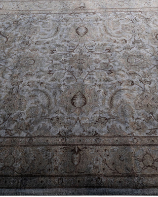 Fine Vibrance, One-of-a-Kind Hand-Knotted Area Rug  - Gray, 4' 3" x 6' 0"